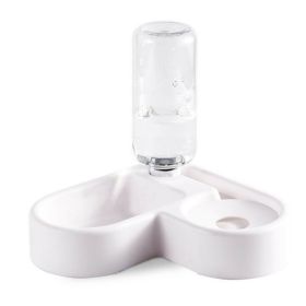 New Home Heart-Shaped Pet Bowl Automatic Water Feeder Teddy Dog Cat Bowl