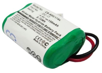 150mAh Battery - CS-SDC17SL / Ni-MH / Volts: 4.8