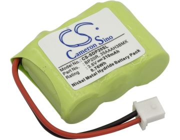 210mAh Battery - CS-SDP20SL / Ni-MH / Volts: 3.6