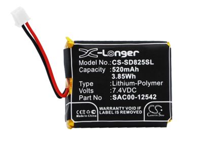 520mAh Battery - CS-SD825SL / Li-Polymer / Volts: 7.4