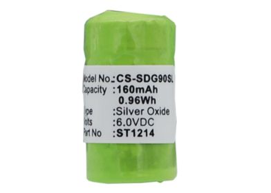 160mAh Battery - CS-SDG90SL / Silver Oxide / Volts: 6