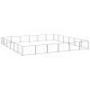 Dog Kennel Silver 387.5 ft? Steel