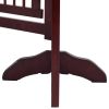 Support Feet Wooden Pet Fence