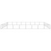 Dog Kennel Silver 602.8 ft? Steel