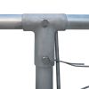 Outdoor Dog Kennel Galvanised Steel 72.8"x72.8"x39.4"