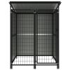 Outdoor Dog Kennel 52.4"x52.4"x64.6"