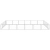 Dog Kennel Silver 322.9 ft? Steel