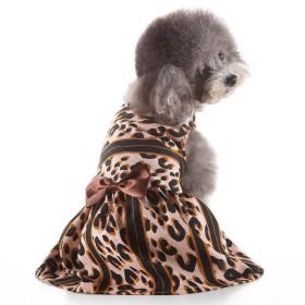 Dog Print Princess Dress (Color: 9, size: XS)