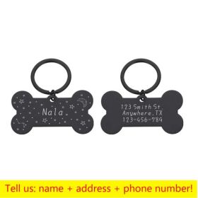 Personalized Collar Pet ID Tag (Color: 19, size: 50 x 28mm)