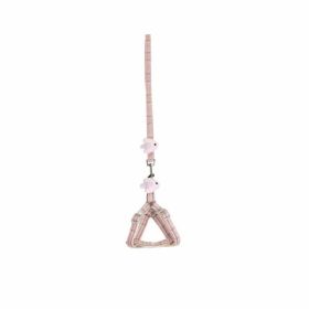 pet chest strap adjustable harness (Color: Pink, size: S(1.5-3.5KG))
