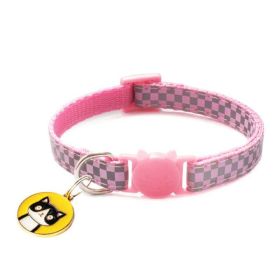 cat head pendant cat collar (Color: 3 2198, size: 19-32CM)