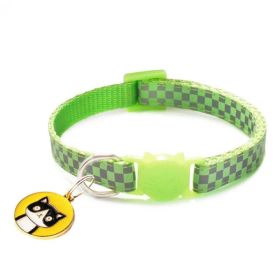 cat head pendant cat collar (Color: 10 202637902, size: 19-32CM)