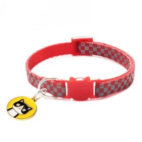 cat head pendant cat collar (Color: 6 10, size: 19-32CM)
