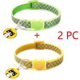 cat head pendant cat collar (Color: 2 496, size: 19-32CM)