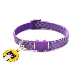 cat head pendant cat collar (Color: 12 201727808, size: 19-32CM)