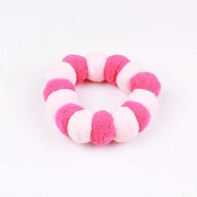 Pet Plush Ball Candy Necklace (Color: L 496, size: neck size (45-50cm))
