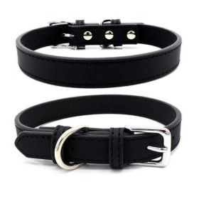 Comfortable Skin Feel Adjustable Dog Collar (Color: Style 2, size: 20-26cm)