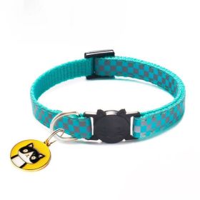 cat head pendant cat collar (Color: 19 350850, size: 19-32CM)