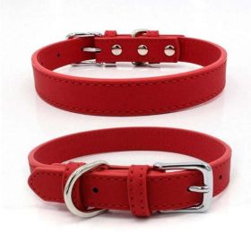 Comfortable Skin Feel Adjustable Dog Collar (Color: Style 4, size: 20-26cm)