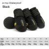 Wholesale 4pcs/set reflective waterproof dog shoes
