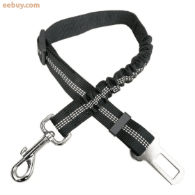 Wholesale Car Elastic Safety pet Leash (Color: Black)