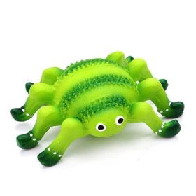 dog toy latex bite-resistant molar sound (Color: Green)