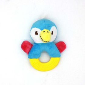 Plush Dog Leash Toy Rabbit Duck Shape (Color: Green)