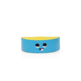Elastic Cotton Filled Latex Letter Series Toys (Color: semicircle)