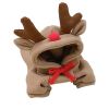 Dog Winter Warm Clothes Cute Plush Coat Hoodies Pet Costume Jacket For Puppy Cat French Bulldog Chihuahua Small Dog Clothing