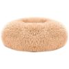Pet Dog Bed Soft Warm Fleece Puppy Cat Bed Dog Cozy Nest Sofa Bed Cushion M Size