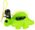 Pet Life Â® Fleece Dog Shaped Travel Waste Bag Dispenser with 2 Rolls