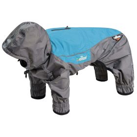 Dog Helios Â® 'Arctic Blast' Full Bodied Winter Dog Coat w/ Blackshark Tech (Color: Blue)