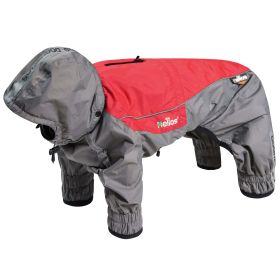 Dog Helios Â® 'Arctic Blast' Full Bodied Winter Dog Coat w/ Blackshark Tech (Color: Red)