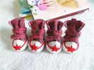 Wholesale pet dog shoes star casual puppy boots