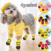 Wholesale 4 Pack Warm Soft Pet Knit Socks