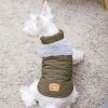 Touchdog Â® 'Furrost-Bite' Fur and Fleece Fashion Dog Jacket