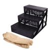 3 Steps Pet Stairs for Dogs and Cats - beige