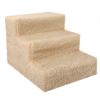 3 Steps Pet Stairs for Dogs and Cats - beige
