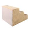 3 Steps Pet Stairs for Dogs and Cats - beige