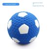 Pet dog latex chew toy high elastic cotton filled latex football sounding toy pet dog toy