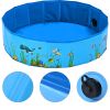 pet pool,Foldable Dog Pet Bath Pool Collapsible Dog Pet Pool Bathing Tub Kiddie Pool for Dogs Cats and Kids